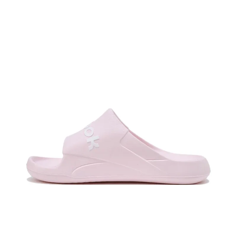 Reebok Clean Slides Collection Slip Resistant Abrasion Resistant Slide Slippers Men's Pink-0