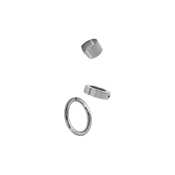 KANSAI Titanium Steel Clip On Earrings Unisex