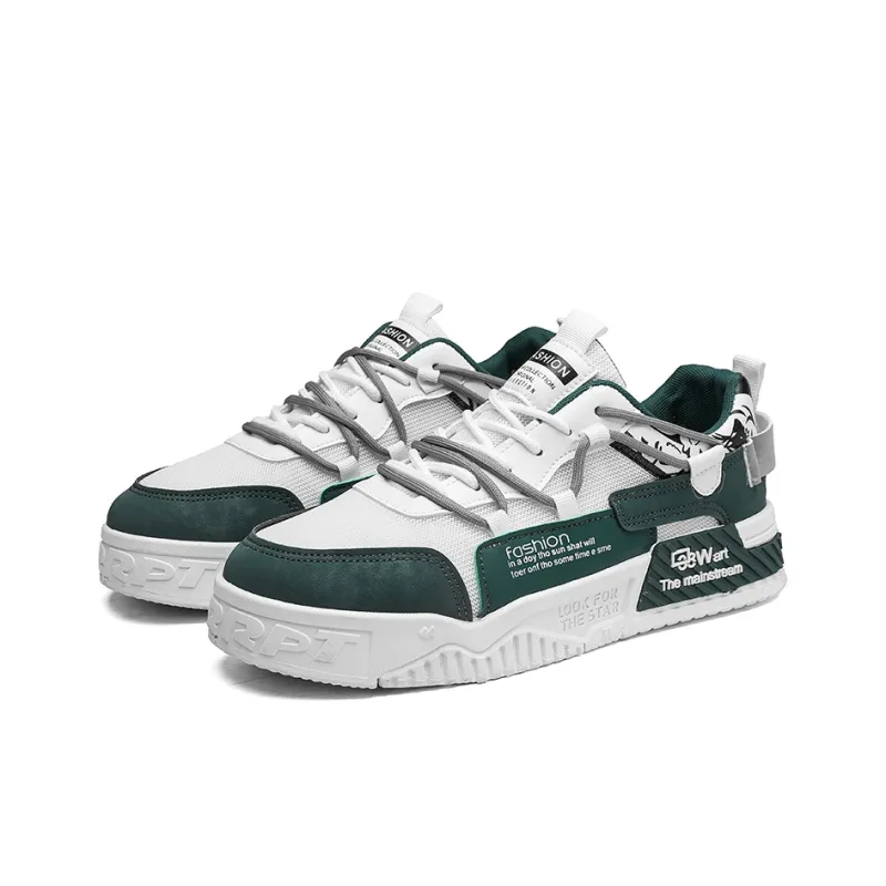 AD Cushioned Wear-Resistant Height Increasing Low-Top Skateboard Shoes Men's-9