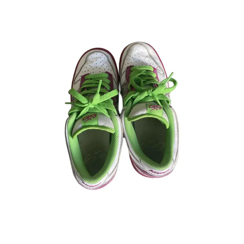 Nike Dunk Low 6.0 Rave Pink/White Mean Green Women's-3