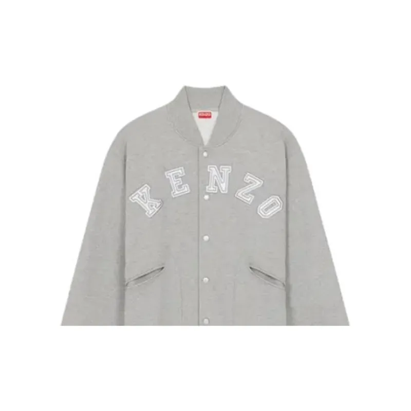 KENZO Academy Button Up Bomber Jacket-4
