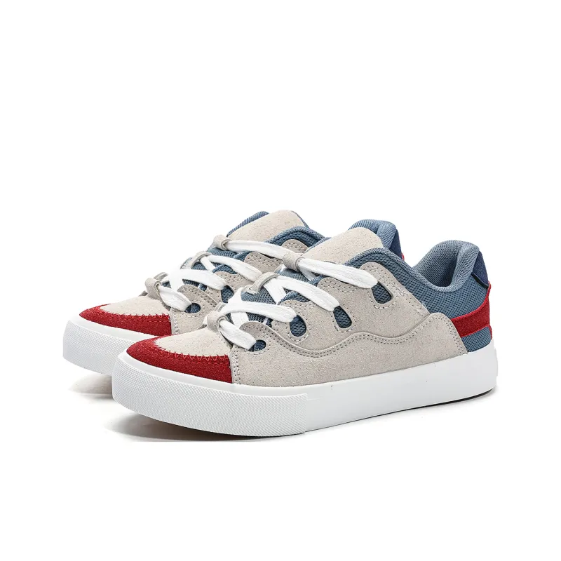 Dafu Leaps Forward Anti-Slip Wear-Resistant Low-Top Skateboard Shoes Unisex-8