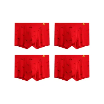 Kappa Underpants Men's 4 Pack Red