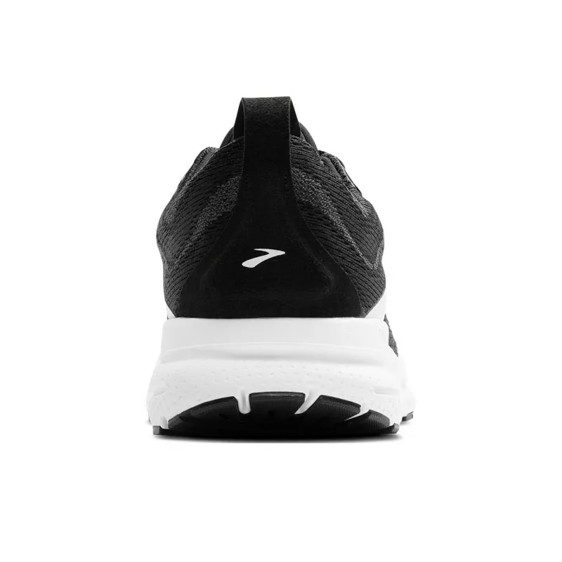 Brooks Anti Slip Wear Resistant Low Top Casual Running Shoes Men's Black Gray White-3