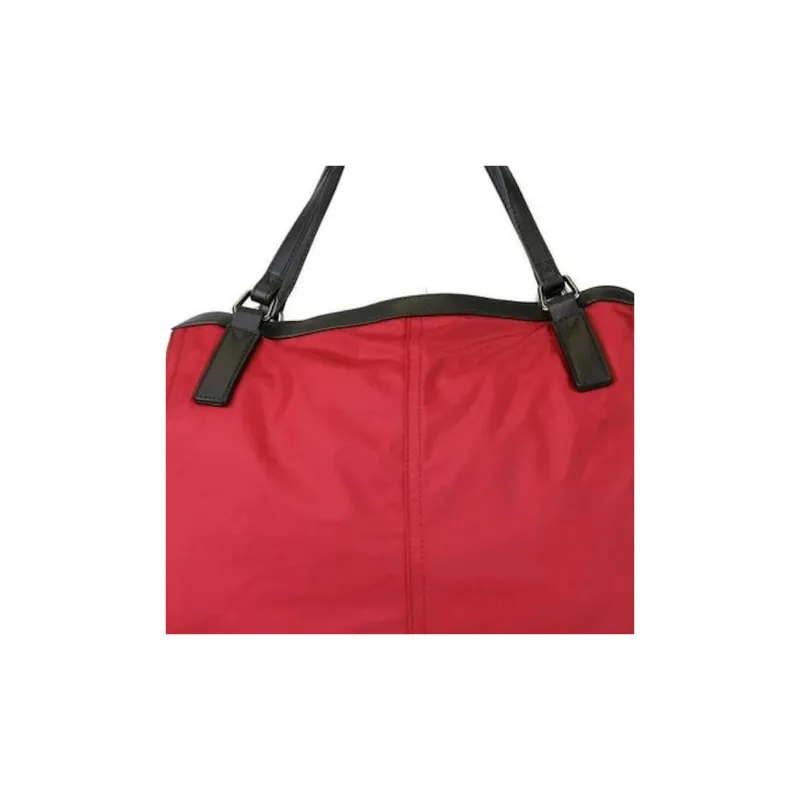Burberry Buckleleigh Tote Bag Small Red-4