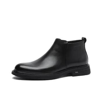 ELLE HOMME Ankle Boots Men's Black