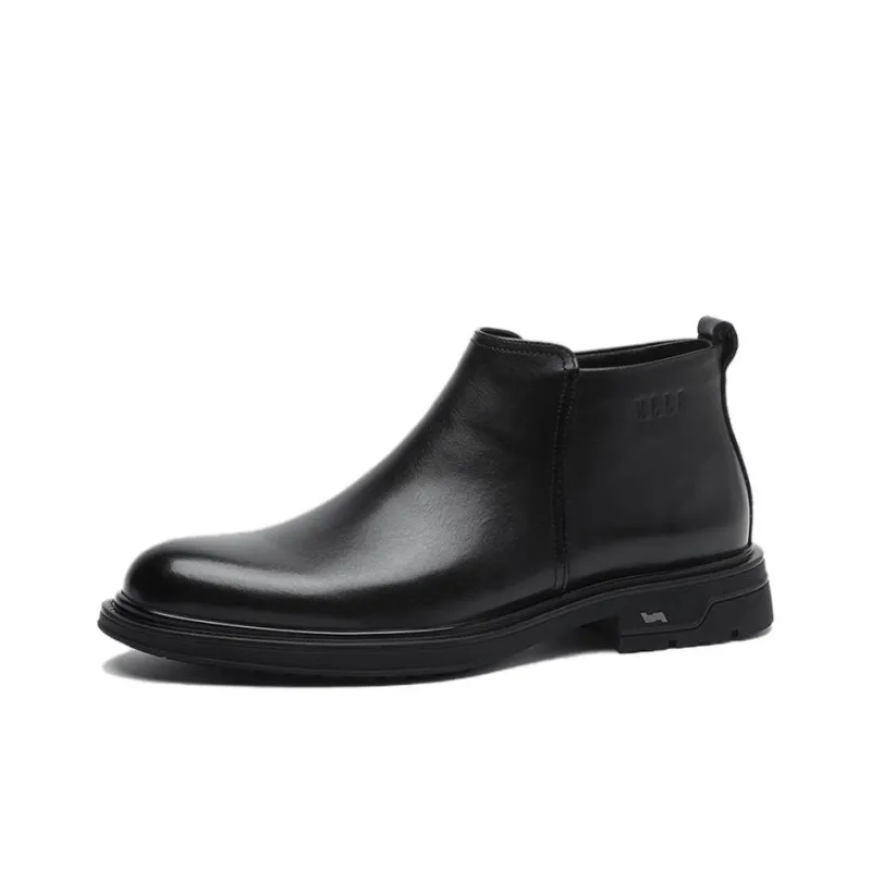 ELLE HOMME Ankle Boots Men's Black-0
