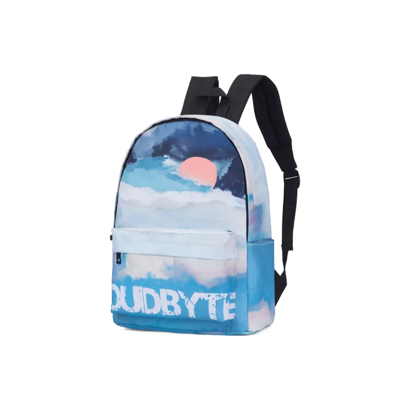 Soundbyte Polyester Students Backpack Regular Unisex White-16