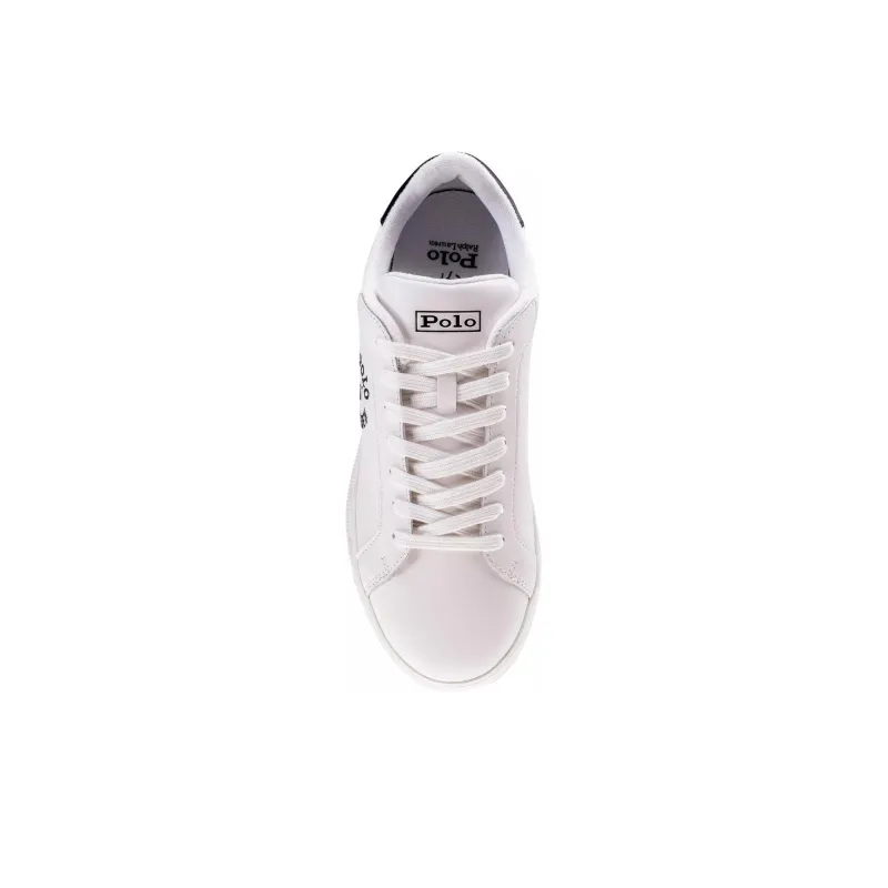 Polo Ralph Lauren Low Top Skateboard Shoes Men's White-4