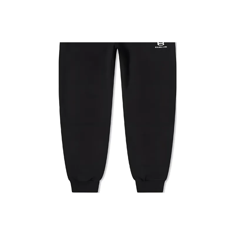 Balenciaga Knitted Sweatpants Regular Fit Men's Black-6