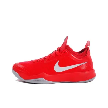 Nike Zoom Crusader Zoom Crusader Cushioned Slip-Resistant Low-Top Vintage Basketball Shoes Unisex Red