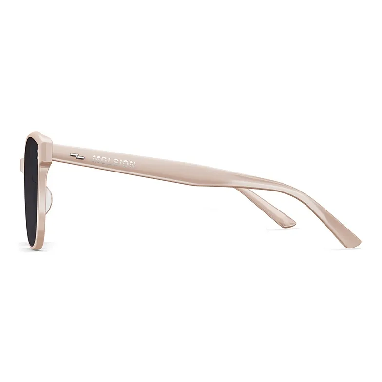 MOLSION Plate Frame Irregular Shape Sunglasses Unisex-14