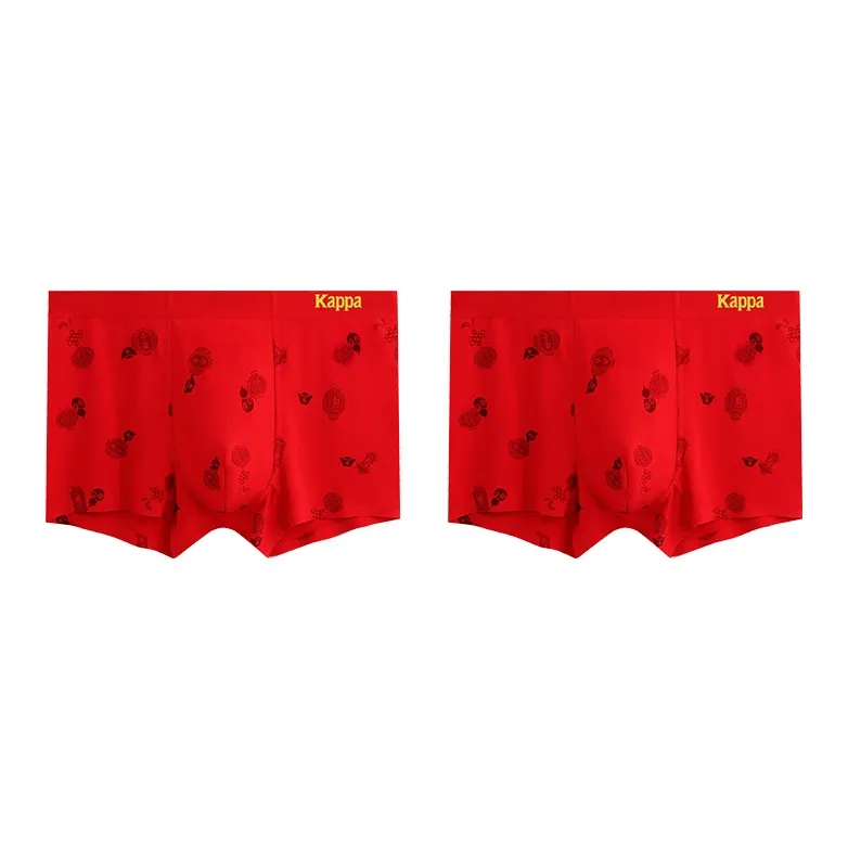 Kappa Underpants Men's 2 Pack Red-0