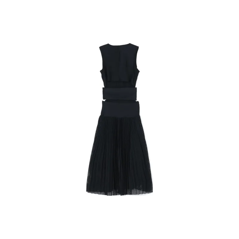 Yohji Yamamoto Sleeveless Dress Women's Black-1