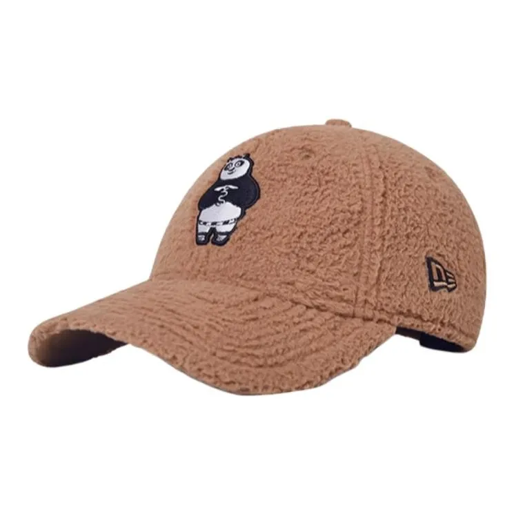 New Era Polyester Baseball Caps Unisex Khaki-0
