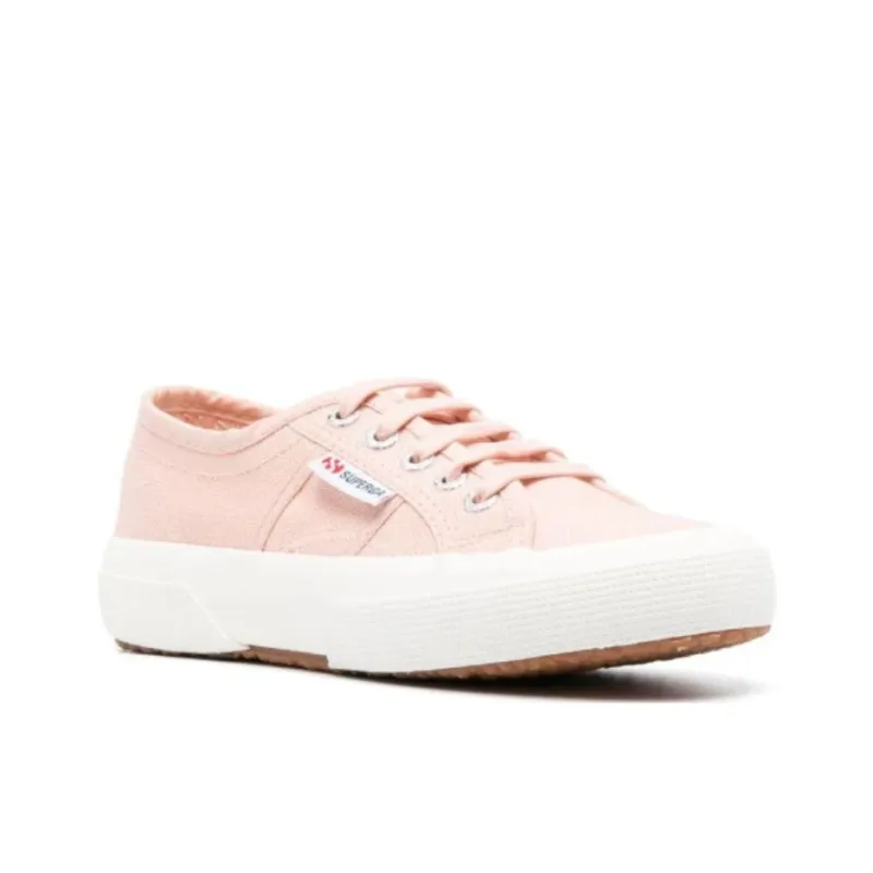 SUPERGA Abrasion Resistant Low Top Canvas Shoes Women's Pink-2