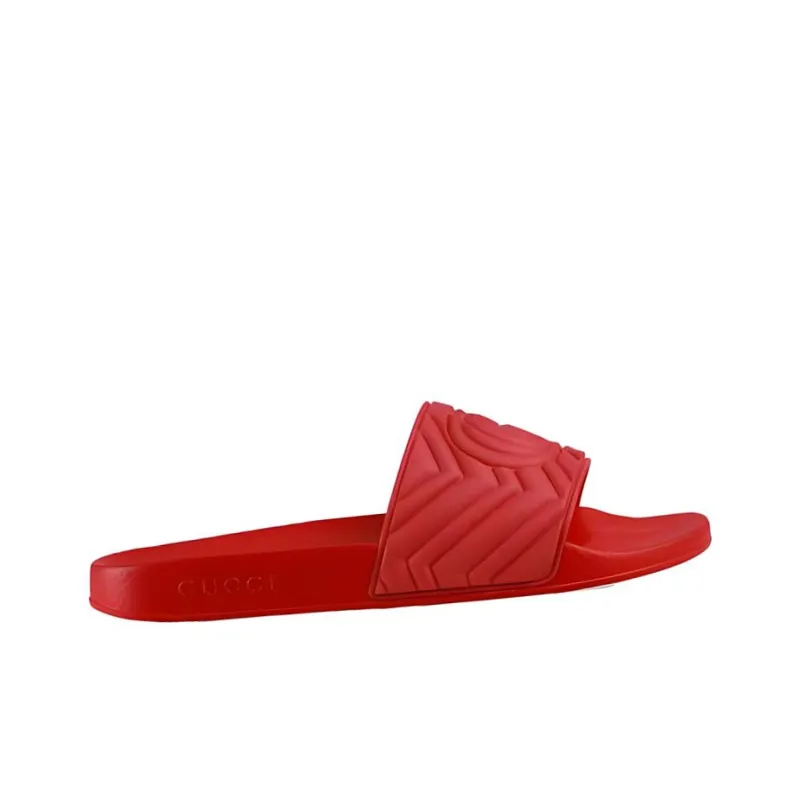 GUCCI Logo Slide 'Red'-1