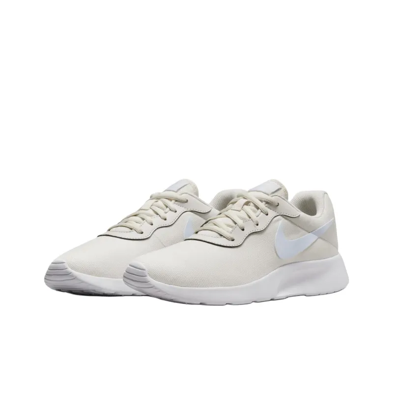 Nike Tanjun Anti Slip Wear Resistant Low Top Casual Running Shoes Women's Ecru-2