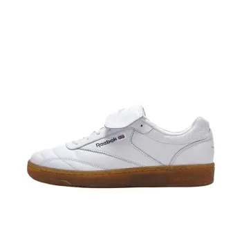 Reebok Wear resistant And Lightweight Low Top Casual Shoes Unisex White