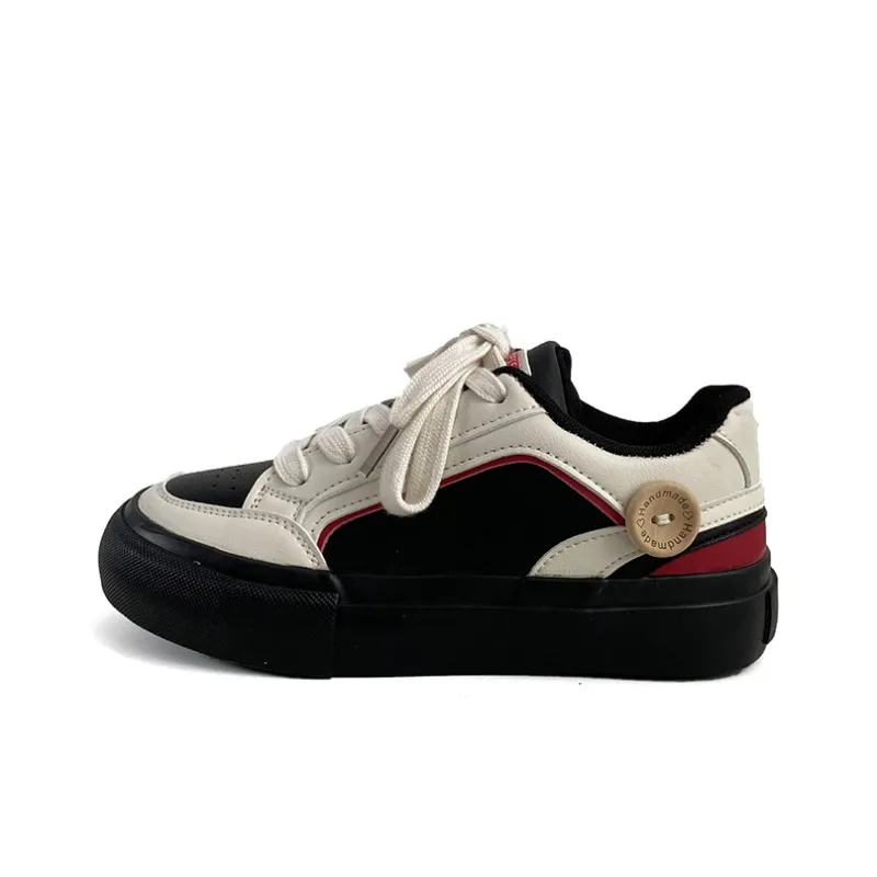 Than Than Me Anti Slip And Wear Resistant Breathable Low Top Skateboard Shoes Women's-0