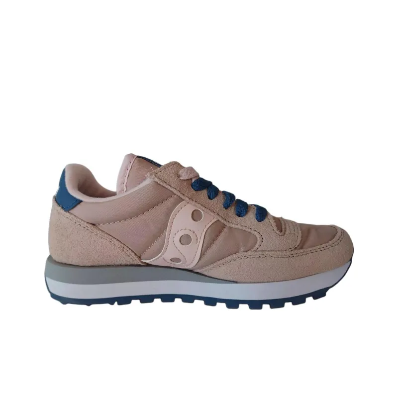 Saucony Jazz Original Wear resistant And Lightweight Low Top Running Shoes Women's Brown-1