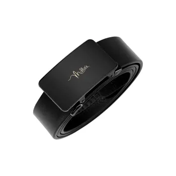 MILLIE'S Cow Leather Leather Belts Men's Width  3.5cm