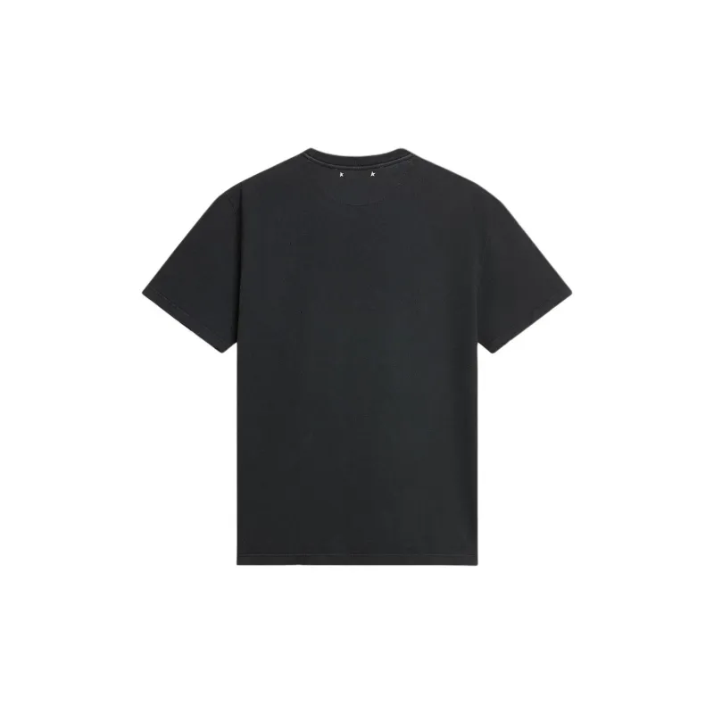 Golden Goose Deluxe Brand Graphic Printed Crewneck T Shirt-1