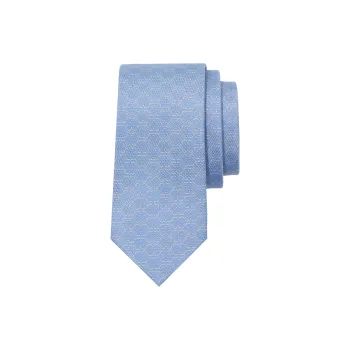 FERRAGAMO Silk Ties Men's Light Blue