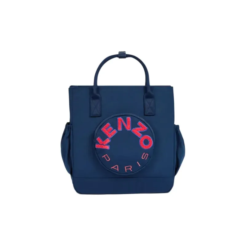 KENZO Polyester Backpack Unisex Blue-0
