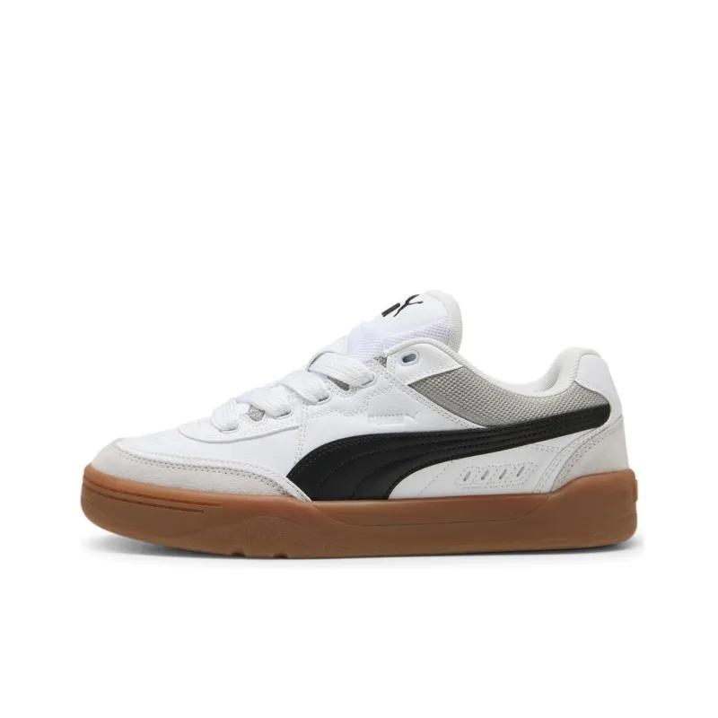 PUMA Park Lifestyle SK8 White Black Feather Gray-0