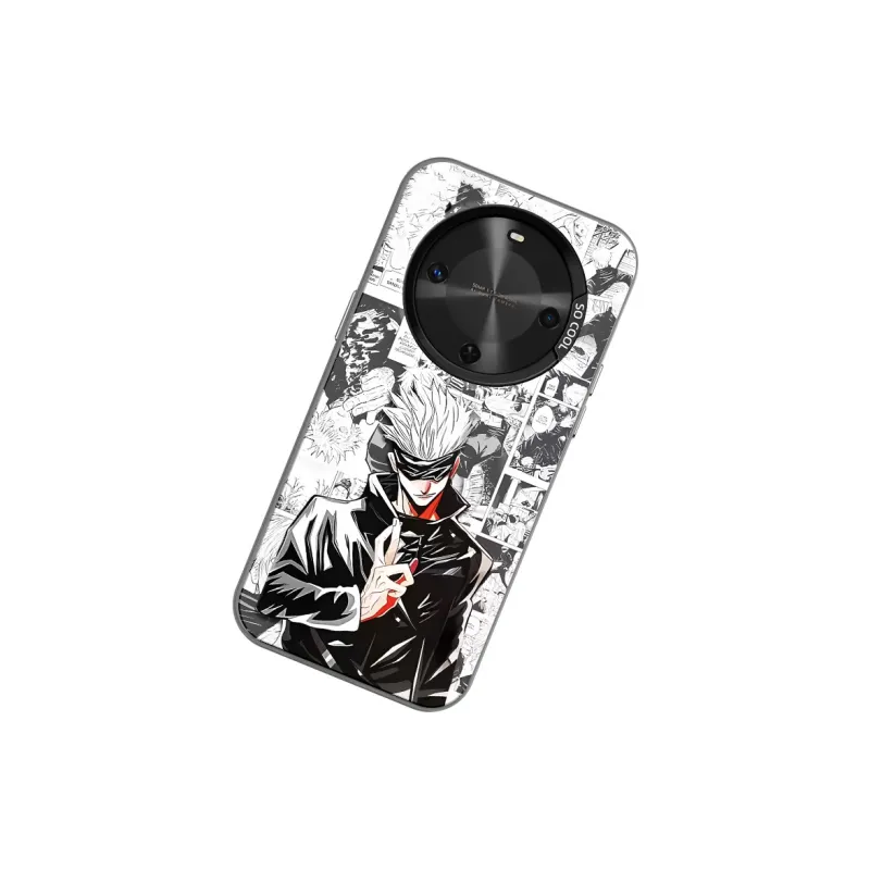 GELEI Acrylic Material Trendy Retro Poster Phone Case Impact Resistant Protective Case Compatibility With MVMOM 30-6