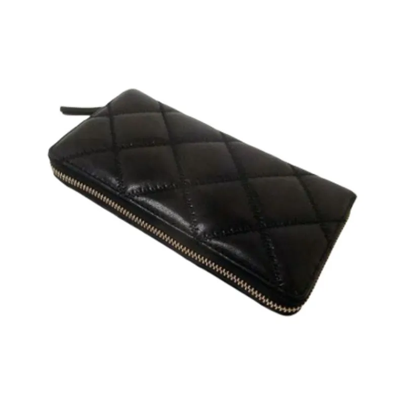TORY BURCH Leather Wallet Women's Black-3