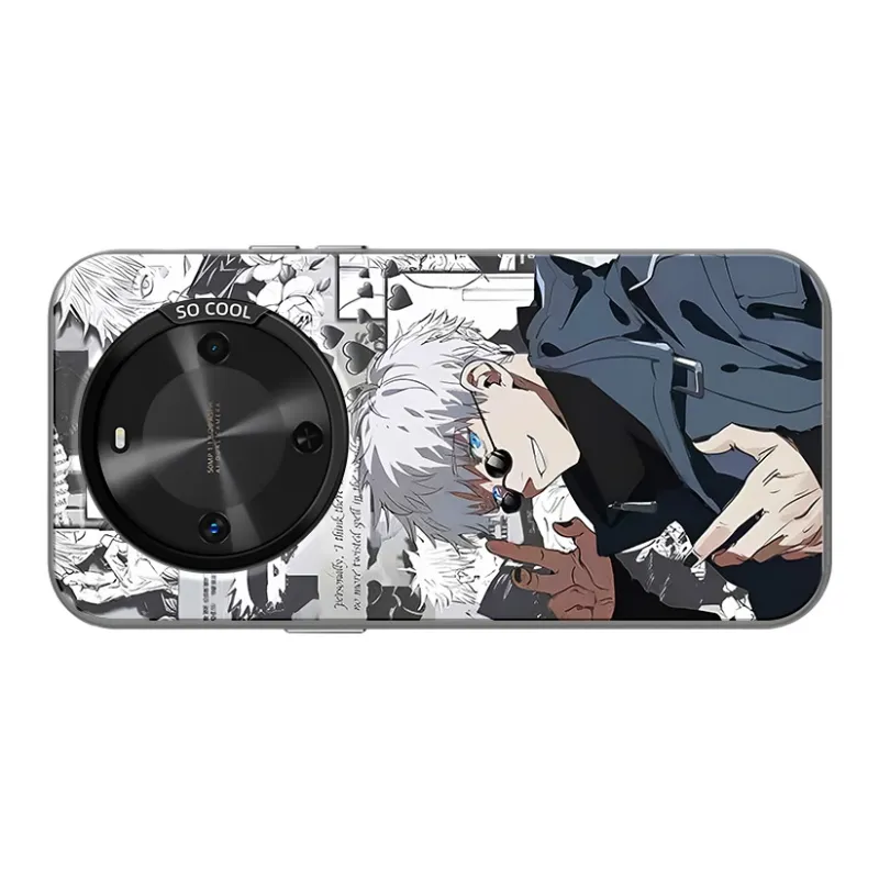 GELEI Acrylic Material Trendy Retro Poster Phone Case Impact Resistant Protective Case Compatibility With MVMOM 30-4