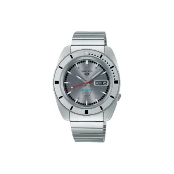 SEIKO Automatic Mechanical Movement Stainless Steel Strap Watch Men's Watches Silver Dial