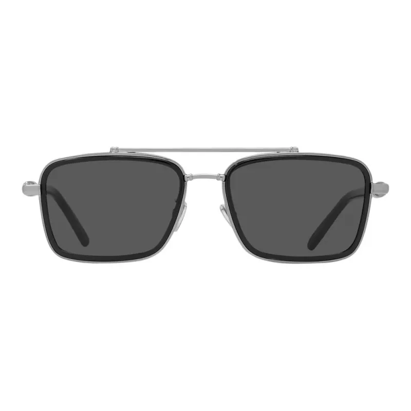 FRED Acetate Aviator Sunglasses Men's Black-1
