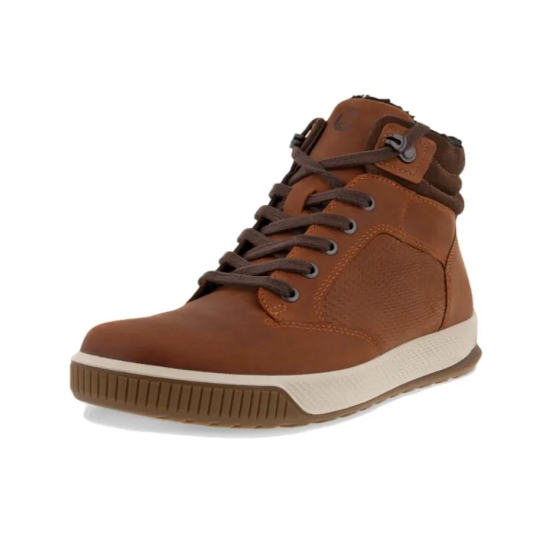 Ecco Bypath Tred Ankle Boots Men's Brown-2