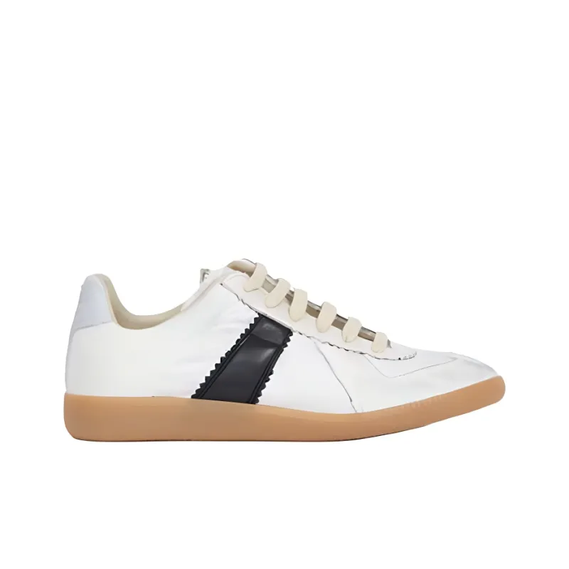 Maison Margiela Replica Low Top Skateboard Shoes Men's White-1