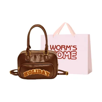 Worm's Home Pu Backpack Women's Coffee/Brown