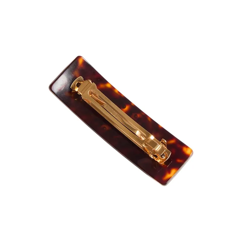 Valentino Resin Hair Clips Women's Brown/Yellow-3