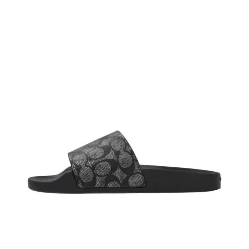 COACH Sport Slide Slippers Women's Black