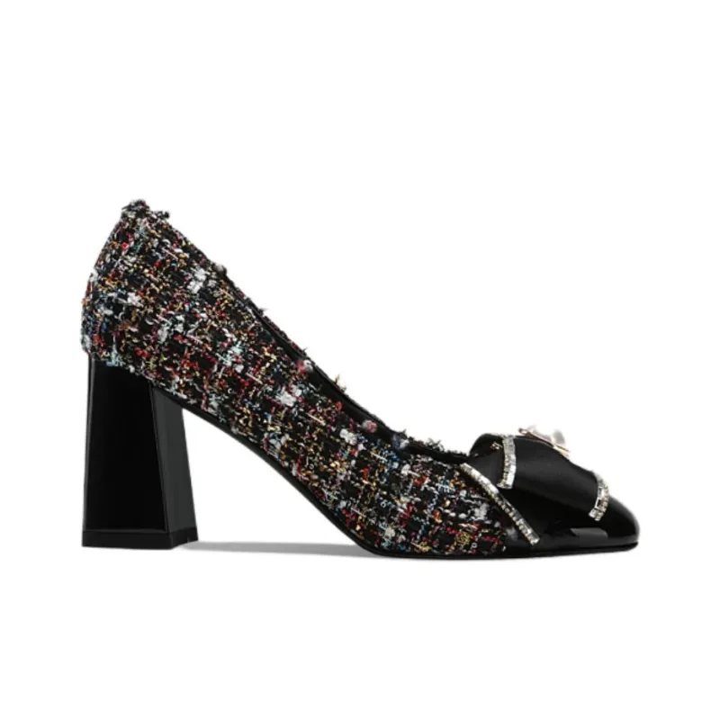 Princess & Isabel Chunky Heel High Heels Women's-4