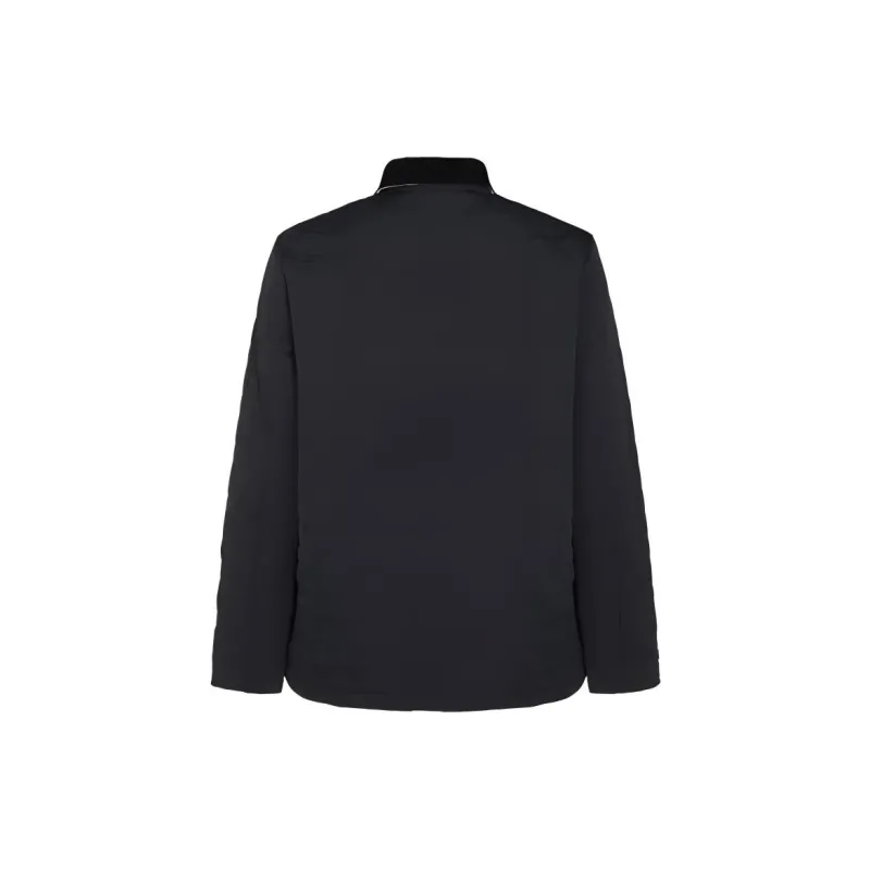 Burberry Logo Embroidered Long Sleeved Jacket-1