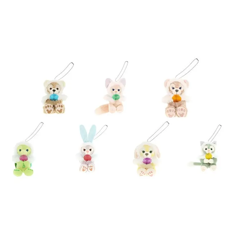 Disney 2023 Winter Snow Collection Dolls Plush Pendant Small Height-0