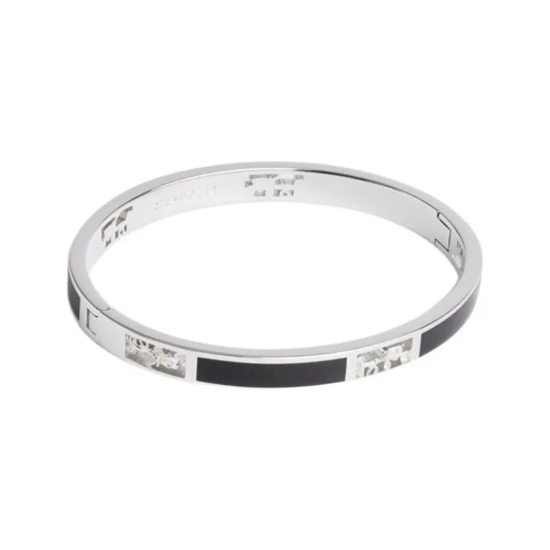 COACH Enamel Bangles Women's Silver-0