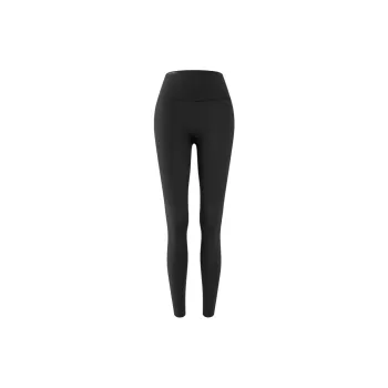 LUCKMEEY Shapewear Bottom Compression Leggings Women's Ink Black
