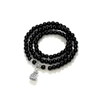 ZOKS Colored Glaze Jade Bracelets Unisex