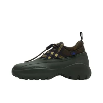 Burberry Scoot Low Top Casual Shoes Men's Green