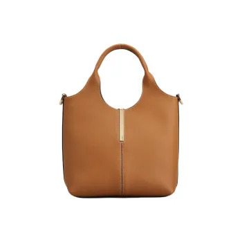 TOD'S Logo Engraved Mini Shopping Bag
