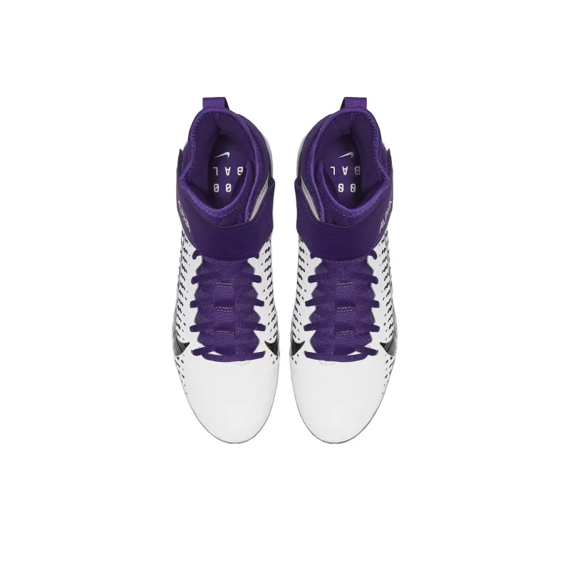 Nike Alpha Menace Pro 2 Mid White Court Purple-3