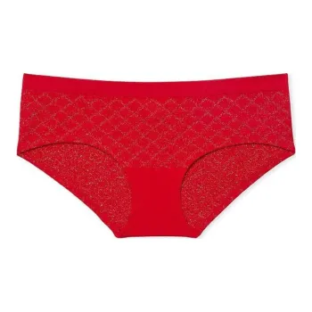 Victoria's Secret 24 Big Show Collection SEAMLESS Underpants Women's 1 Pack Red